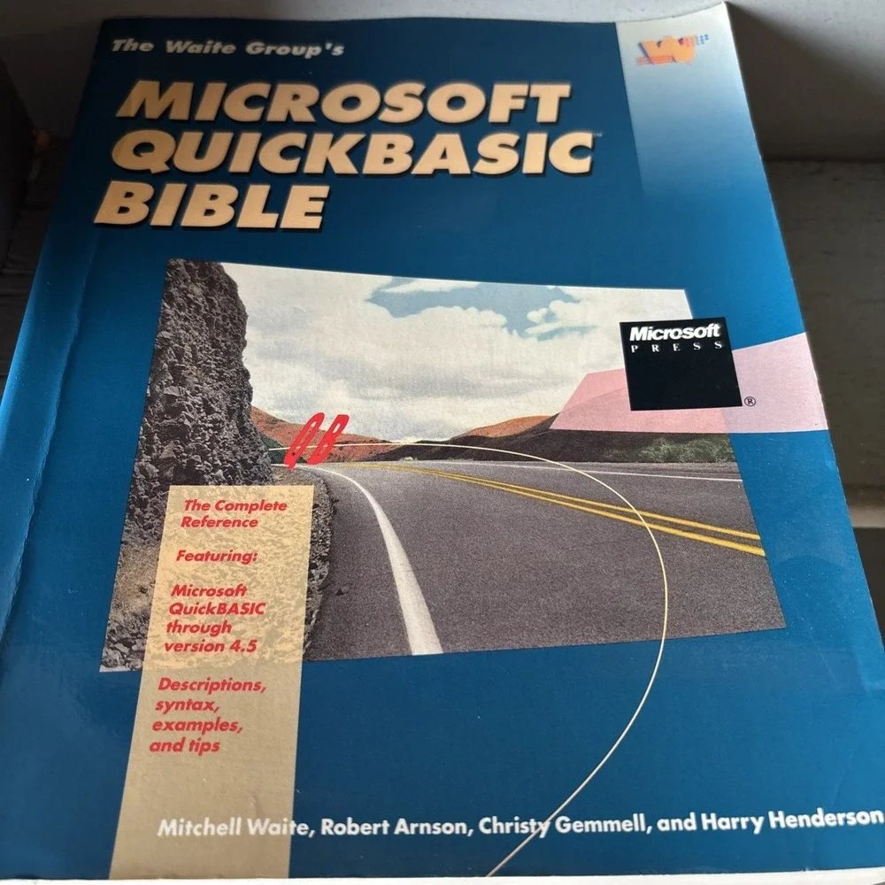 Waite Group's Microsoft QuickBASIC Bible - paperback Waite, Mitchell